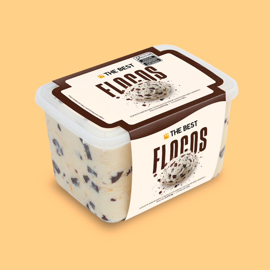 Pote 1,5L – Sorvete de Flocos