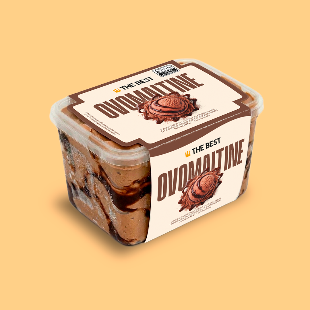 Pote 1,5L – Sorvete de Ovomaltine